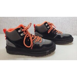 UGG Highland Hi Heritage Black Hiker Sneaker Ankle Boot Size 7.5